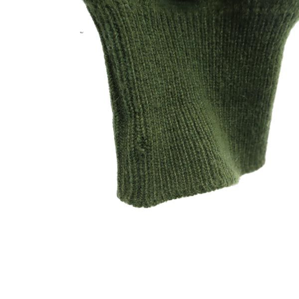 Pringle プリングル カシミヤ100% 長袖 ニット S グリーン系 セーター メンズ