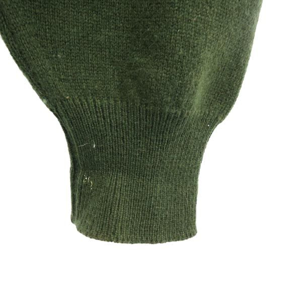 Pringle プリングル カシミヤ100% 長袖 ニット S グリーン系 セーター メンズ