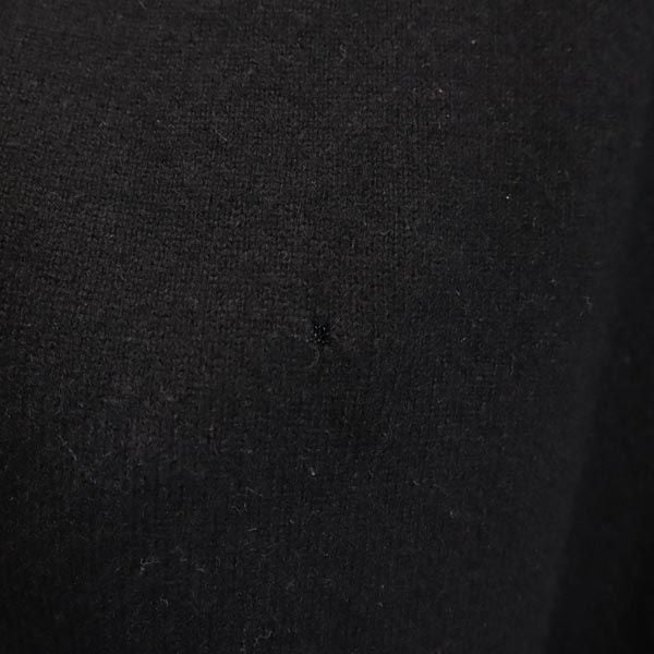 GIANNI VALENTINO ジャンニヴァレンチノ カシミヤ100% 長袖 ニット ブラック系 セーター メンズ