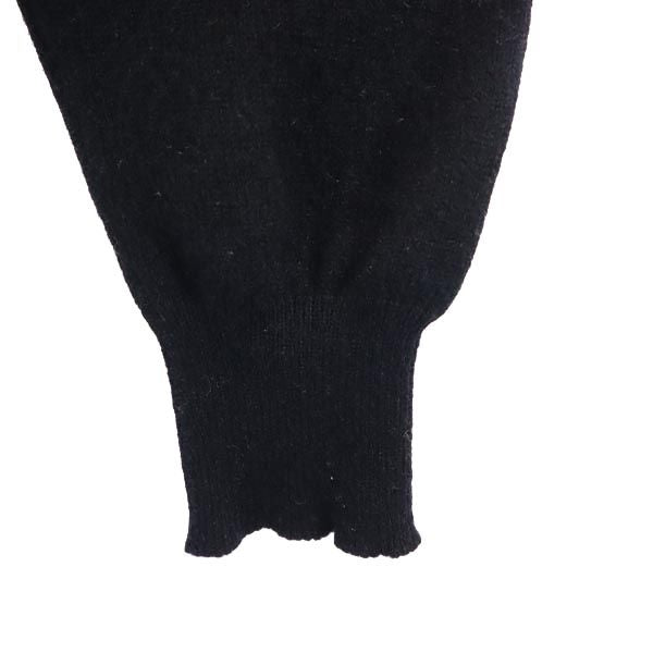 GIANNI VALENTINO ジャンニヴァレンチノ カシミヤ100% 長袖 ニット ブラック系 セーター メンズ