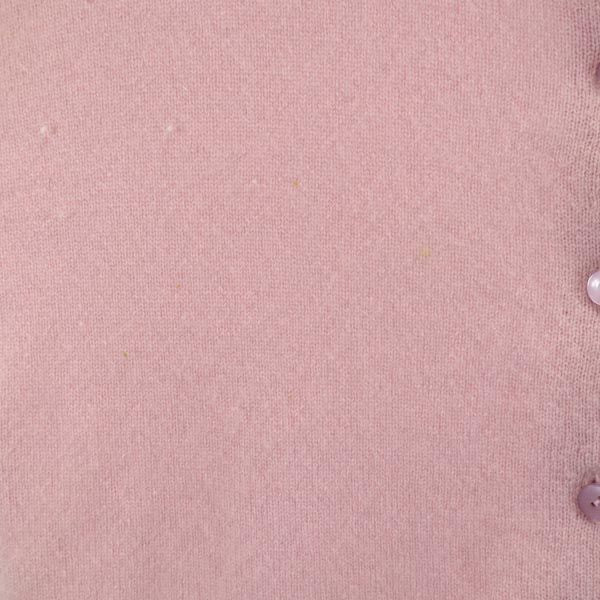 ATELIER カシミヤ100% 長袖 ニット カーディガン ピンク系 レディース