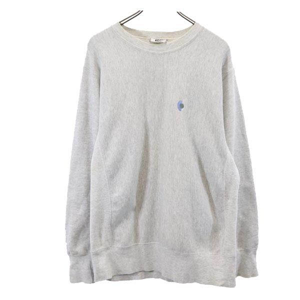 Lee リー 90s オールド USA製 長袖 スウェット トレーナー L グレー系 裏起毛 メンズ