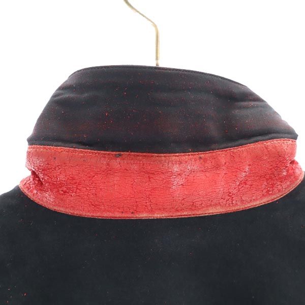 アンジェロガルバス 日本製 長袖 ボタンダウンシャツ ブラック ANGELO GARBASUS メンズ