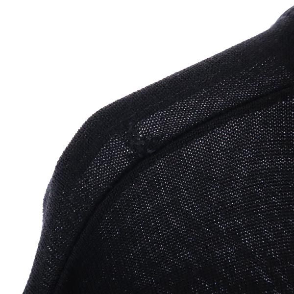 LANCEL ランセル 長袖 ニット M ブラック セーター メンズ