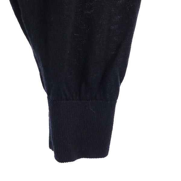 LANCEL ランセル 長袖 ニット M ブラック セーター メンズ