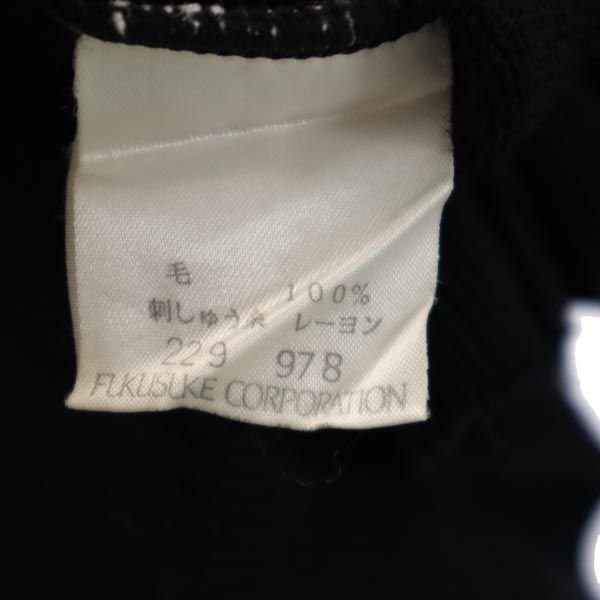 LANCEL ランセル 長袖 ニット M ブラック セーター メンズ