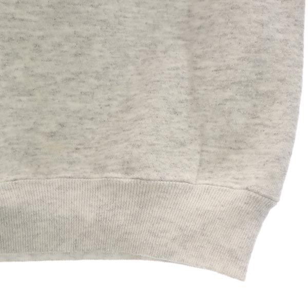 Lee リー 90s オールド USA製 プリント 長袖 スウェット トレーナー M グレー 裏起毛 メンズ