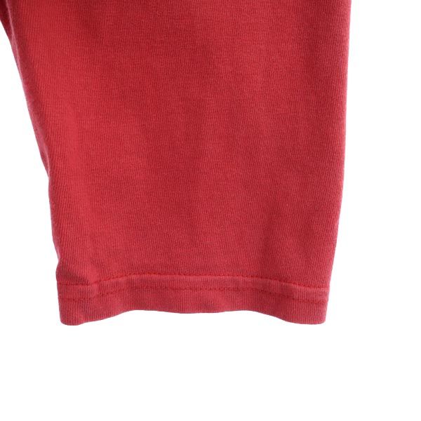 TOMMY HILFIGER トミーヒルフィガー 90s オールド フラッグタグ 長袖 Tシャツ L レッド系 ロンT メンズ