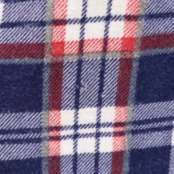 ディッキーズ 80s ヴィンテージ USA製 チェック柄 長袖 ネルシャツ L ネイビー系 Dickies レディース