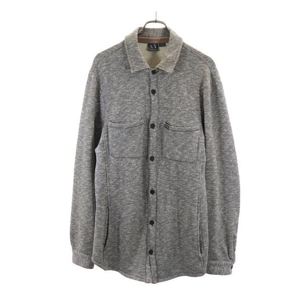 ARMANI EXCHANGE アルマーニエクスチェンジ シャツジャケット M グレー系 メンズ