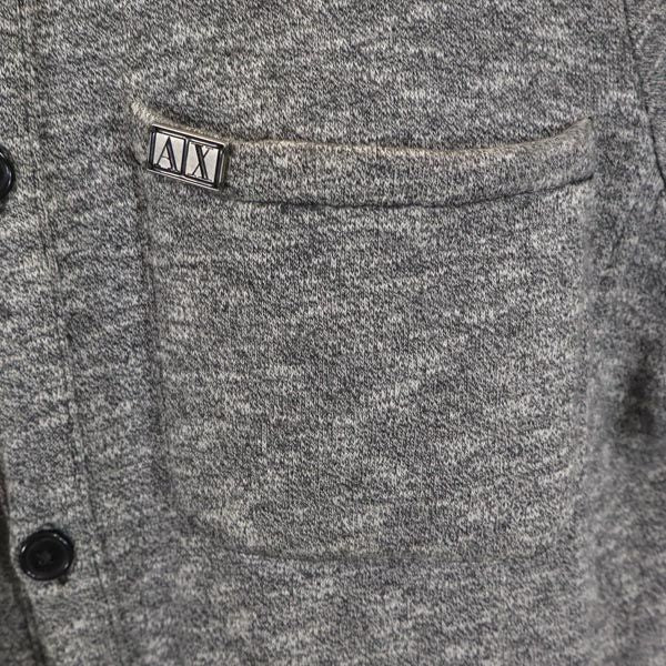ARMANI EXCHANGE アルマーニエクスチェンジ シャツジャケット M グレー系 メンズ