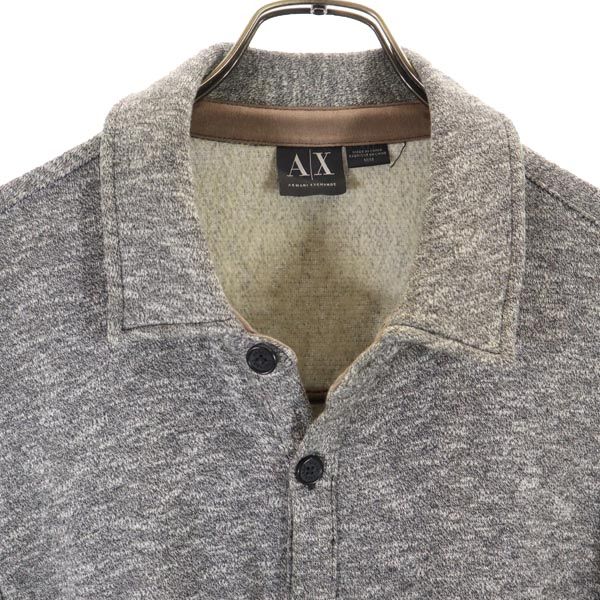 ARMANI EXCHANGE アルマーニエクスチェンジ シャツジャケット M グレー系 メンズ