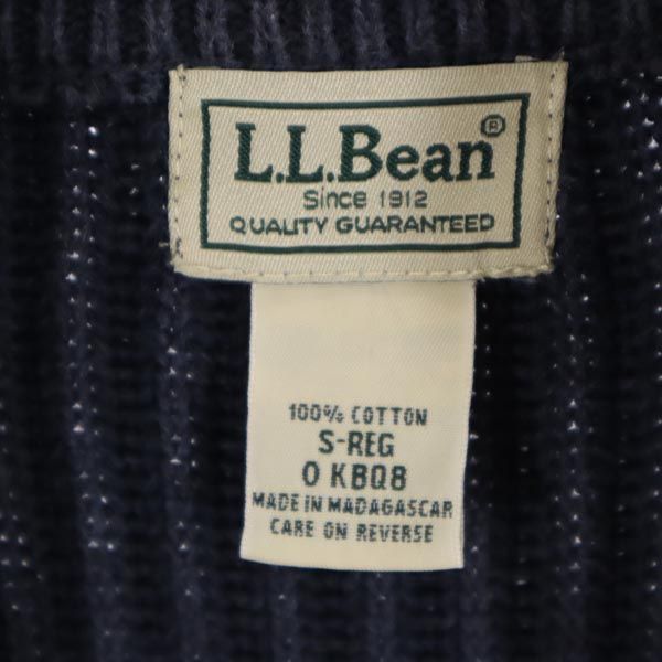 L.L.Bean エルエルビーン リブニット ジップジャケット S ブルー系 アウトドア メンズ