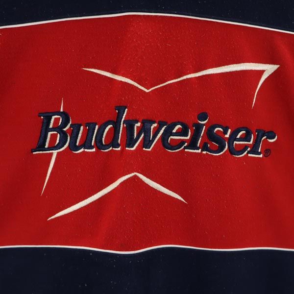 Budweiser バドワイザー 長袖 スウェット M ネイビー トレーナー メンズ