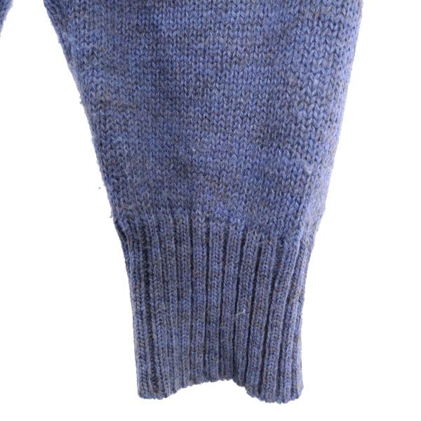 collections2 コレクションツー ウールブレンド 長袖 ニット 40 ブルー系 セーター レディース