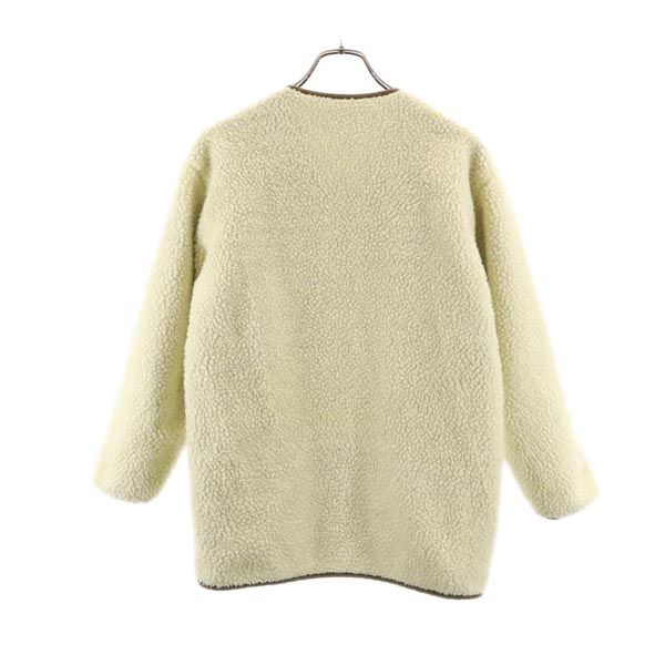 ALPHA INDUSTRIES INC アルファインダストリーズ リバーシブル ボア キルティングジャケット XS カーキ系 レディース