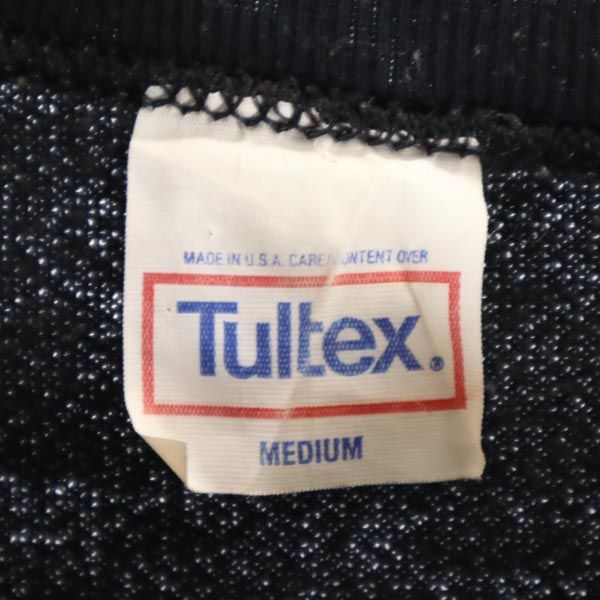 TULTEX タルテックス 90s オールド 長袖 スウェット トレーナー M ブラック系 メンズ