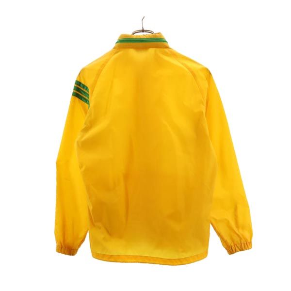 adidas アディダス 70s 80s ヴィンテージ デサント製 ADS-200 ナイロンジャケット S イエロー メンズ