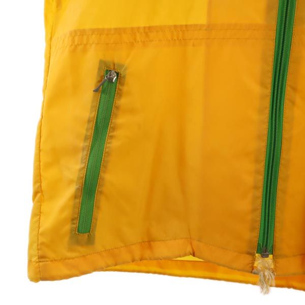 adidas アディダス 70s 80s ヴィンテージ デサント製 ADS-200 ナイロンジャケット S イエロー メンズ