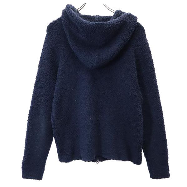 BAREFOOT DREAMS ベアフットドリームズ 長袖 ボアフリース ジップパーカー M ネイビー メンズ