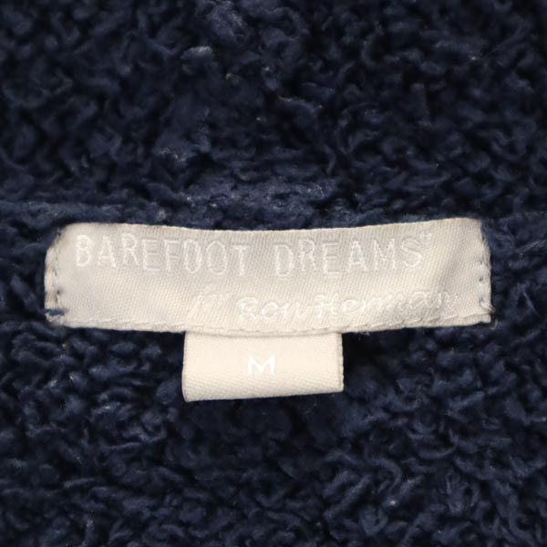 BAREFOOT DREAMS ベアフットドリームズ 長袖 ボアフリース ジップパーカー M ネイビー メンズ