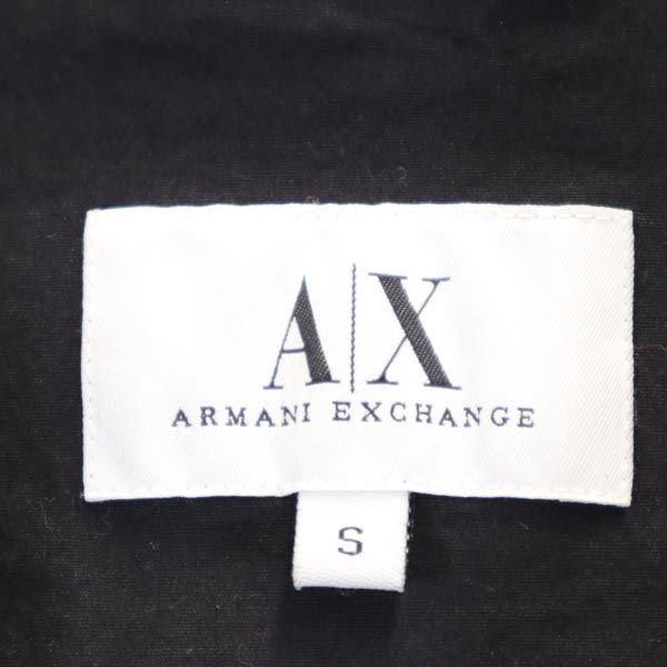 ARMANI EXCHANGE アルマーニエクスチェンジ 90s オールド コーデュロイ テーラードジャケット S 黒 レディース