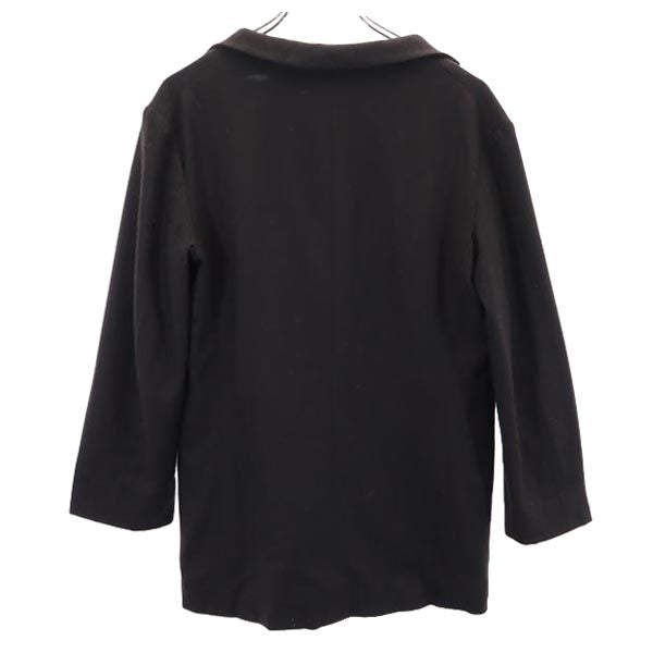 JIL SANDER ジルサンダー ウールブレンド テーラードジャケット 36 黒 レディース