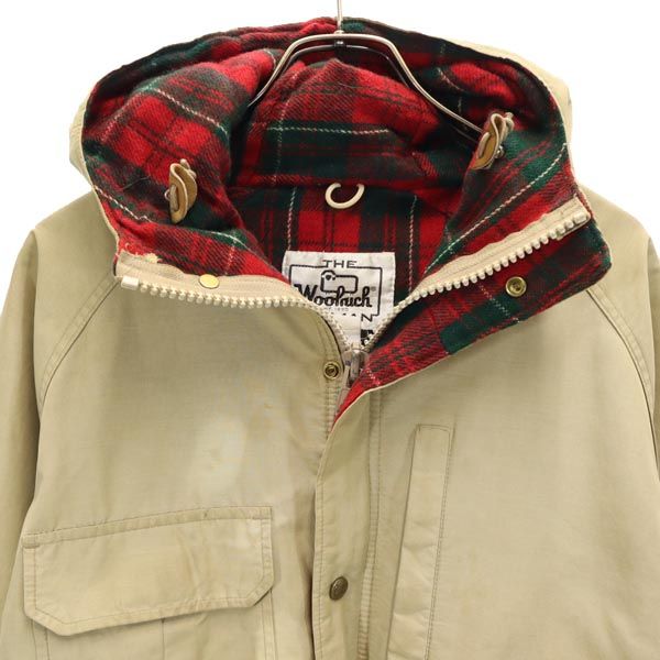 WOOLRICH ウールリッチ 60s 70s ヴィンテージ 長袖 マウンテンパーカー ベージュ メンズ