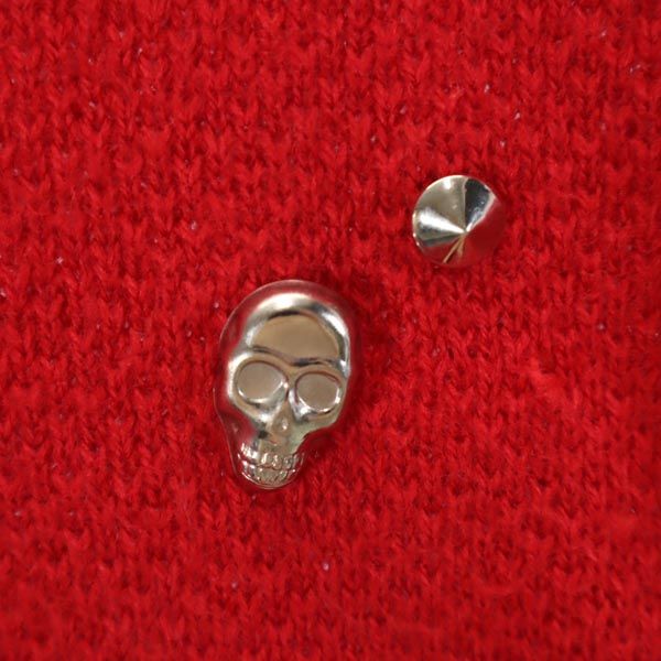 IZOD LACOSTE アイゾッドラコステ 70s USA製 ヴィンテージ 糸巻きタグ 長袖 Vネック ニット M レッド セーター メンズ