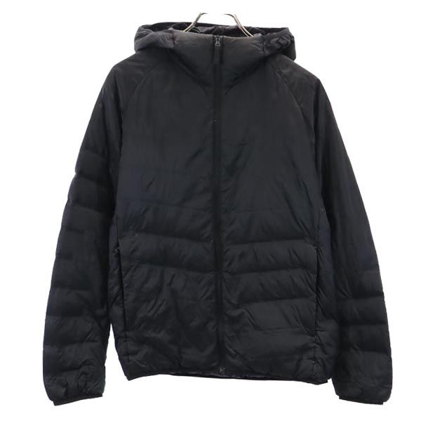 UNIQLO ユニクロ シームレス ライト ダウンジャケット S ブラック系 メンズ