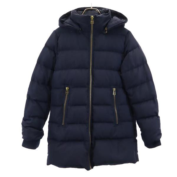 INTER PLANET インタープラネット ダウンパーカー 38 ネイビー ジャケット レディース