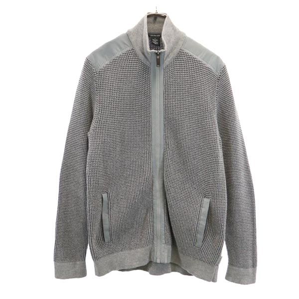 Calvin klein カルバンクライン 長袖 ジップ ジャケット M グレー メンズ
