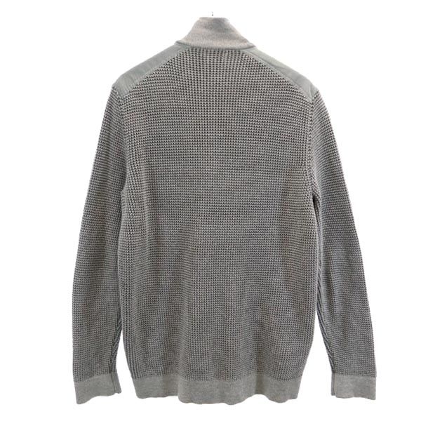 Calvin klein カルバンクライン 長袖 ジップ ジャケット M グレー メンズ