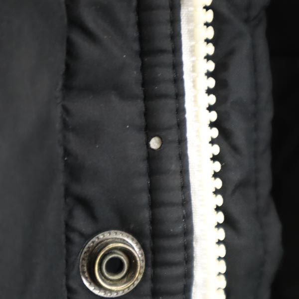 HYDROGEN ハイドロゲン ナイロン 長袖 中綿ジャケット XL ブラック系 ロゴ メンズ