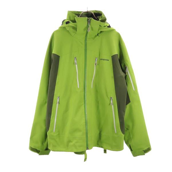 パタゴニア アウトドア 30090 長袖 ベンチレーション ジップパーカー L グリーン系 patagonia ロゴ メンズ