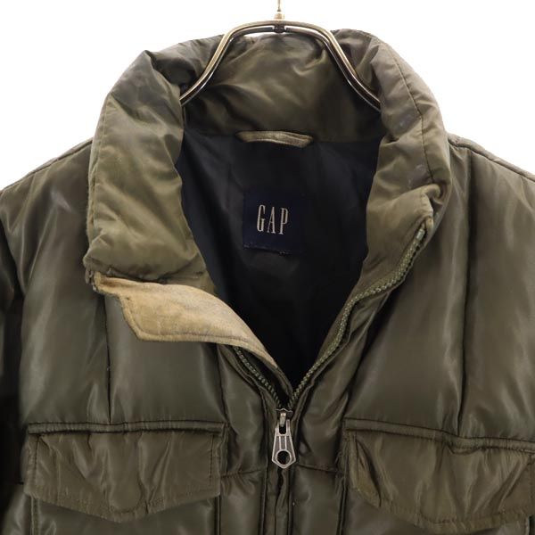 GAP ギャップ 長袖 ダウンジャケット カーキグリーン メンズ