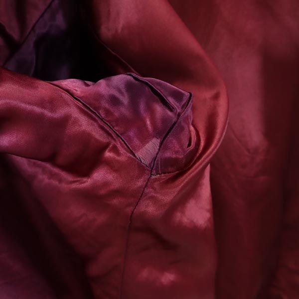 MICKEY MOUSE ミッキーマウス 80s 90s USA製 オールド バック刺繍 ウールブレンド スタジャン L ネイビー ブルゾン メンズ