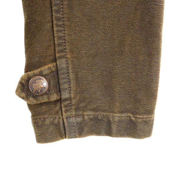 HUNTING WORLD ハンティングワールド 長袖 スエードライク ジャケット 38 ブラウン系 レディース