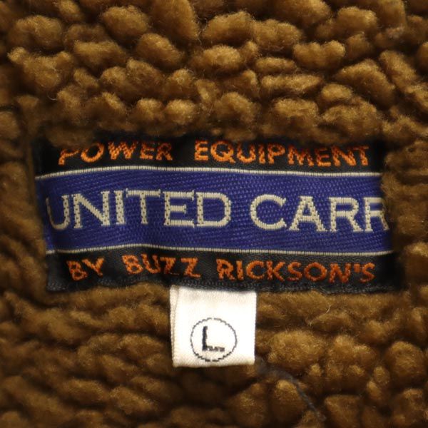 UNITED CARR ユナイテッドカー 東洋エンタープライズ 長袖 ブルゾン L カーキ系 裏ボア メンズ