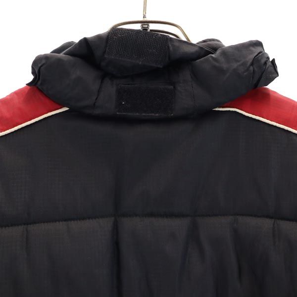 POLO SPORTS ポロスポーツ 中綿ジャケット M ブラック×レッド ラルフローレン メンズ