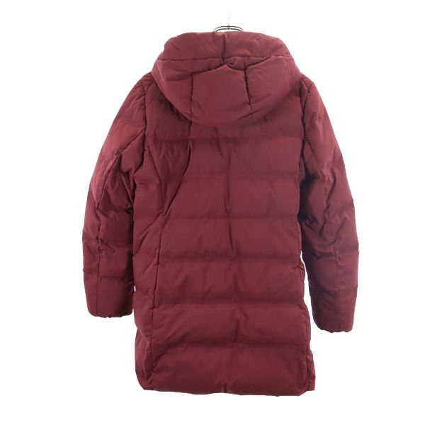 UNIQLO ユニクロ シームレス ダウンジャケット M ワイン 212-409124 レディース