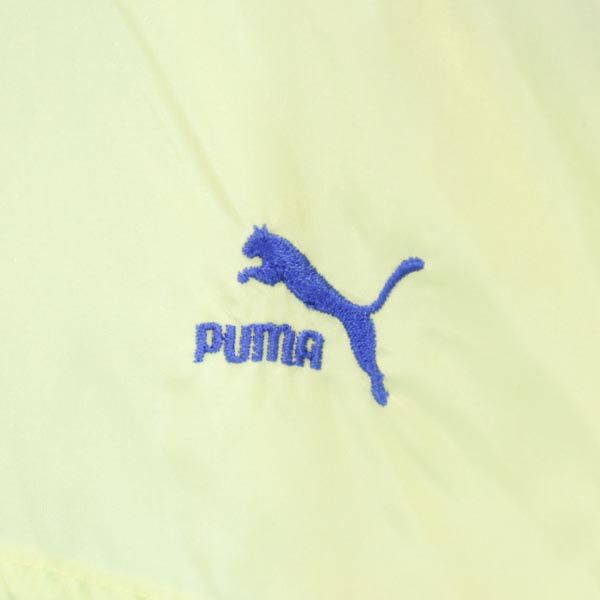 PUMA プーマ 90s オールド ヒットユニオン 長袖 ウインド ジャケット 8 ブルー系 ロゴ刺繍 メンズ