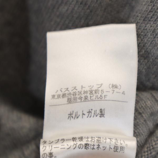 FOB FELIPE OLIVEIRA BAPTISTA フェリペオリヴェイラバティスタ 長袖 ウール100% Vネック ニット セーター S グレー系 レディース