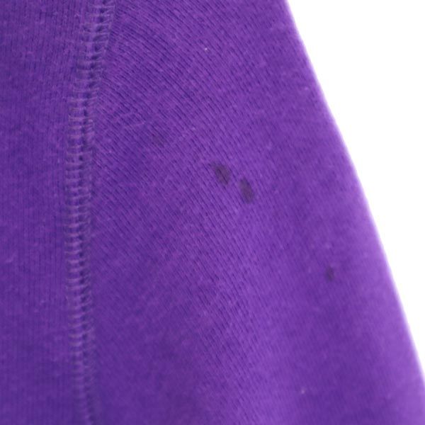 ポロラルフローレン 長袖 スウェット ジップパーカー L(12-14) パープル POLO RALPH LAUREN ロゴ刺繍 トレーナー キッズ