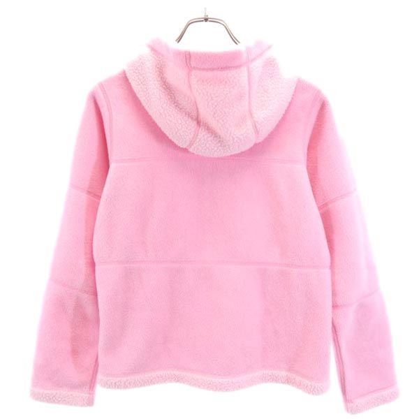 patagonia パタゴニア フリース アウトドアジャケット XS ピンク系 裏ボア フード レディース