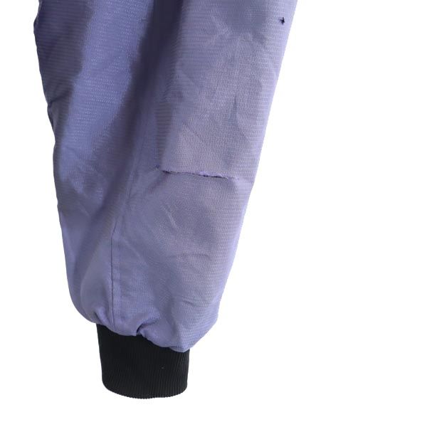 アディダス 80s トレフォイルロゴ デサント製 ヴィンテージ ナイロンジャケット O(98-6) ブルー系 adidas ロゴ メンズ