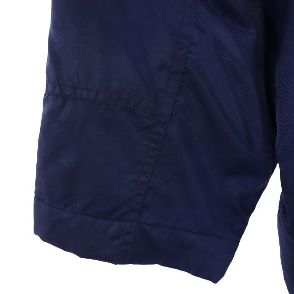 NIKE ナイキ 90s 00s オールド 白タグ バックスウォッシュロゴ 中綿コート M ネイビー 白タグ キッズ