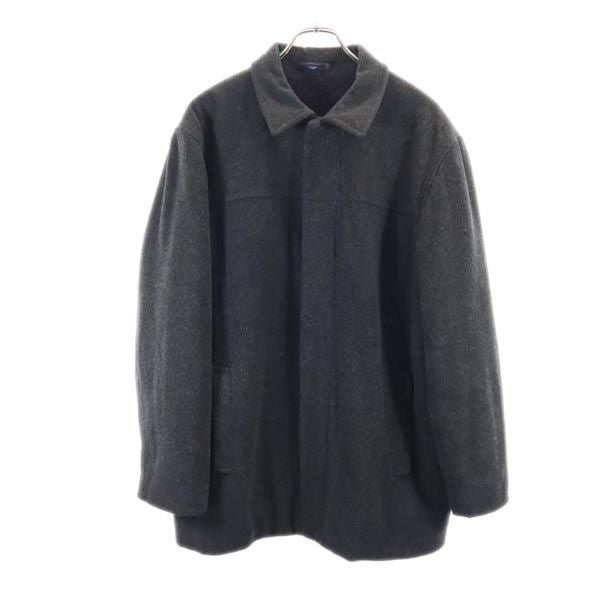 J.CREW ジェイクルー ウールブレンド ステンカラーコート M チャコールグレー メンズ