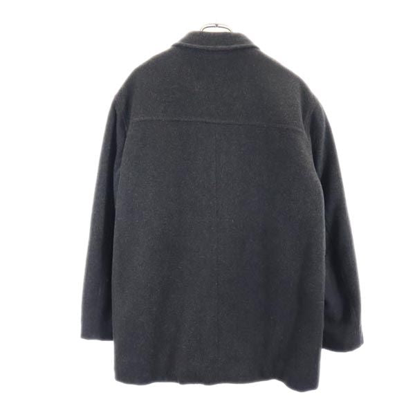J.CREW ジェイクルー ウールブレンド ステンカラーコート M チャコールグレー メンズ