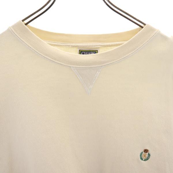 CHAPS チャップス 長袖 スウェット トレーナー M ベージュ ラルフローレン Ralph Lauren メンズ